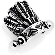 16G 1/2 Southwestern Feather Headdress Cuff Cartilage Earring