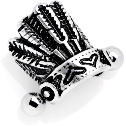 16G 1/2 Southwestern Feather Headdress Cuff Cartilage Earring