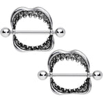 14G 7/8Chomp Chomp Chomp Nipple Shield Set