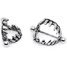 14G 7/8 Halloween Fang Nipple Shield Set