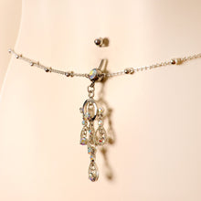 Aurora Gem Dancing Queen Chandelier Dangle Belly Ring Belly Chain