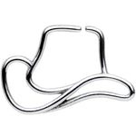 18G Howdy Folks Cowboy Hat Closure Ring
