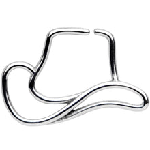 18G Howdy Folks Cowboy Hat Closure Ring