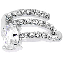Clear Gem All Of The Bling None Of The Commitment Non Pierced Ear Cuff