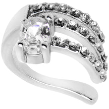 Clear Gem All Of The Bling None Of The Commitment Non Pierced Ear Cuff