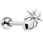 16G 5/16 Halloween Spider Cartilage Tragus Earring