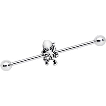 14G Evil Ancient Octopus Of The Deep Industrial Barbell 38mm