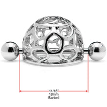 14G 9/16 Framework Dome Geometric Nipple Shield Set