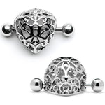 14G 9/16 Framework Triangular Geometric Nipple Shield Set