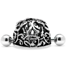 14G 9/16 Framework Twining Vines Nipple Shield Set