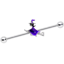 14G Halloween Way of the Witch Barbell Industrial 38mm