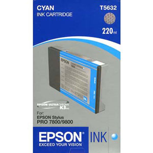 New, Pre-Owned - Epson T545500 Light Cyan Ink Cartridge