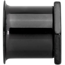 Black Geometric Hexagon Double Flare Tunnel Plug Set 3mm to 25mm