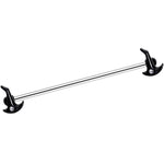 14G Clear Gem Black Halloween Witch Hat Industrial Barbell 38mm