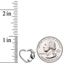 16G 3/8 Alien Among The Stars Left Heart Closure Ring