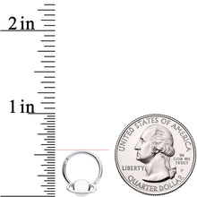 16G 3/8 Outer Space Planet Saturn Hinged Segment Ring