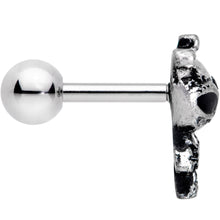 16G 1/4 Sweet Black Eyed Alien Tragus Cartilage Earring