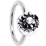 16G 3/8 Moon Cradling the Sun BCR Captive Ring