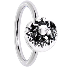 16G 3/8 Moon Cradling the Sun BCR Captive Ring