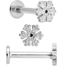 16G 5/16 Gem Holiday Cartilage Tragus Earring Curation Set of 3