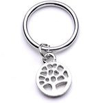 16G 3/8 Tree of Life Dangle Hinged Segment Ring