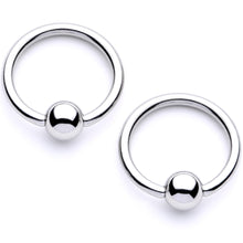 14G 9/16 1/2 Pink Gem Floral Hearts BCR Barbell Nipple Ring Set