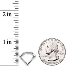 16G 5/16 Rhombus For Royalty Closure Ring