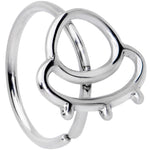 20G 5/16 Alien Spacecraft UFO Seamless Circular Ring