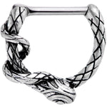 16G 5/16 Slithering Snake Septum Clicker