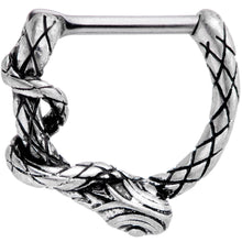 16G 5/16 Slithering Snake Septum Clicker