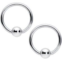 14G 7/16 1/2 Pink Gem Flowers BCR Barbell Nipple Ring Set of 4
