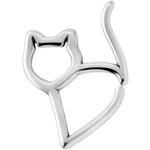 16G One Cool Kitty Cat Closure Ring