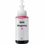 US Remanufactured for Epson 664 (T664320-S) 70ml Magenta High Yield Ink Bottle Made in the USA, T664320-S