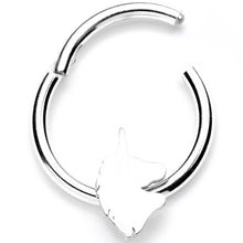 16G 3/8 Mythical Unicorn Hinged Segment Ring