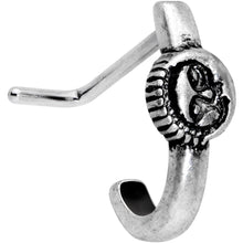 20G 3/16 Celestial Romance Faux Hoop L Shaped Nose Ring