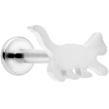 16G 5/16 Cat Internally Threaded Labret Tragus