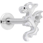 16G 5/16 Fantastic Dragon Internally Threaded Labret Tragus