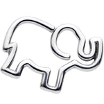 16G 5/16 Elephant Elegance Closure Ring