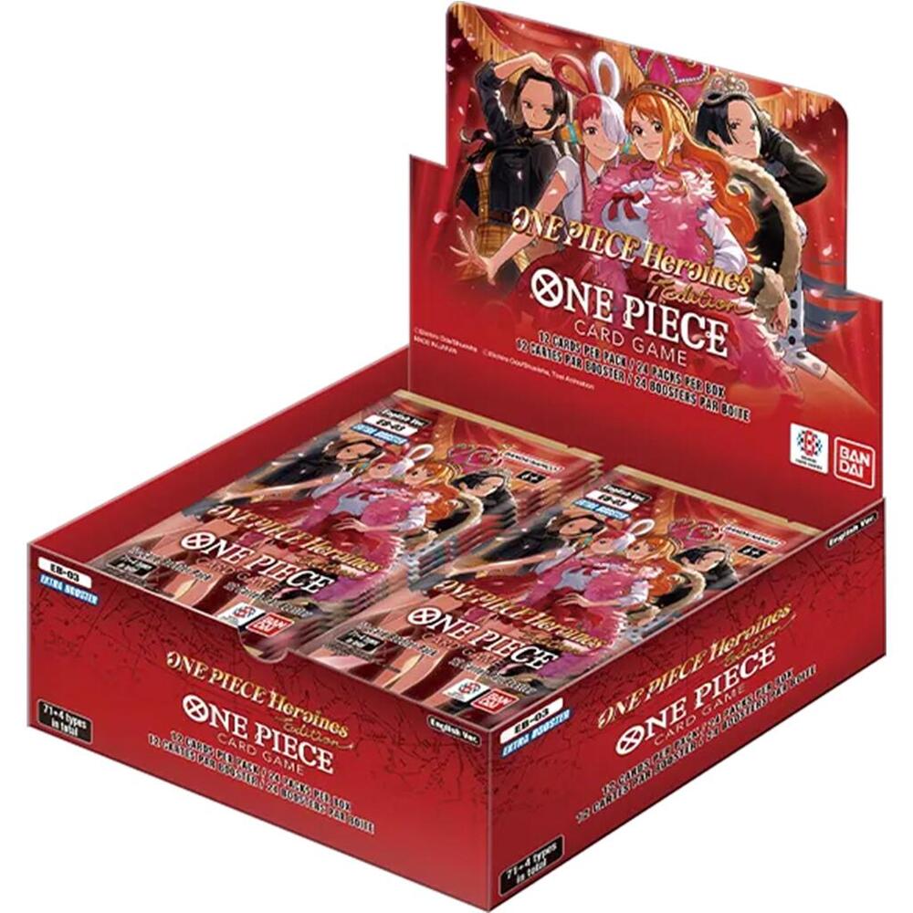 One Piece Card Game: Heroines Edition Extra Booster Box [EB-03] (24 Packs)