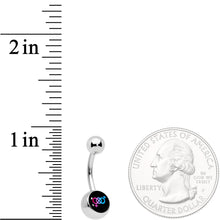 Bisexual Pride Flag Belly Ring