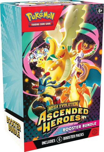 Pokemon TCG: Mega Evolution Ascended Heroes - Booster Bundle