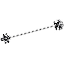 14G Renaissance Flair Industrial Barbell 38mm
