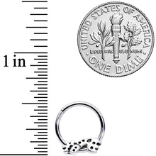 16G 3/8 Happy Giraffe Hinged Segment Ring