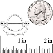 14G 9/16 Outer Space UFO Nipple Shield Set
