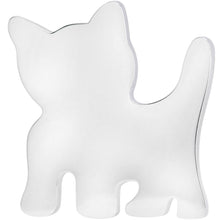Steel Cat Lover Kitty Cat Single Flare Plug Set 14G to 0G