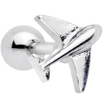 16G 1/4 Vacation Airplane Cartilage Tragus Earring