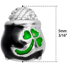20G 5/16 St Patricks Day Pot O Gold L Shaped Nose Ring
