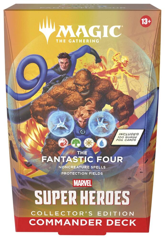 [PRE-ORDER] Magic: The Gathering Marvel Super Heroes Commander Deck Collector's Edition - The Fantastic Four - Ships Jun 19