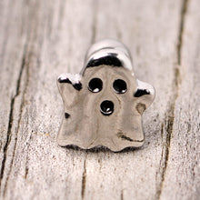 16G 1/4 Spooky Ghost Halloween Cartilage Tragus Earring