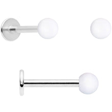 16G 5/16 Pink Peach Matte Labret Monroe Tragus Set of 4